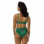 Green Jungle - Recycled High-Waisted Bikini