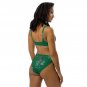 Green Jungle - Recycled High-Waisted Bikini