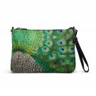 Peacock Print  Crossbody Bag