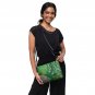 Peacock Print Crossbody Bag