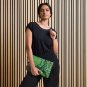 Peacock Print Crossbody Bag