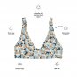 Cobalt Constellation Recycled Padded Bikini Top