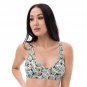 Cobalt Constellation Recycled Padded Bikini Top