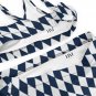 Black & White Checkers Recycled High-Waisted Bikini