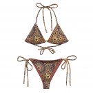 Ancient - All-Over Print Recycled String Bikini