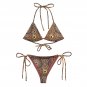 Ancient - All-Over Print Recycled String Bikini