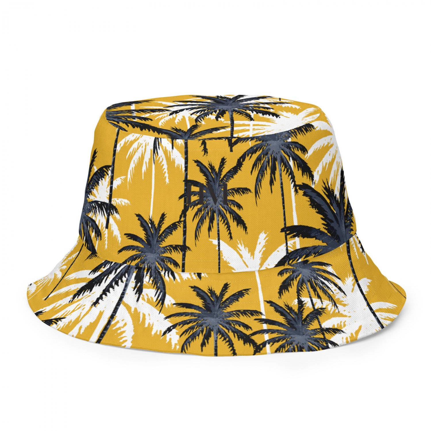 Palm Tree - Green Reversible Bucket Hat