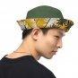 Palm Tree - Green Reversible Bucket Hat