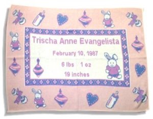 Baby Throw (pink)