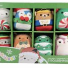 Squishmallows 4-inch Ornament Plush 8-Pack Assorted (Holiday)