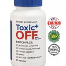 Toxic Off | Easy-to-Swallow Daily Capsules | 30 Servings | Dietary Supplement | 1 Bottle