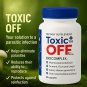 Toxic Off | Easy-to-Swallow Daily Capsules | 30 Servings | Dietary Supplement | 1 Bottle