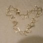 Silver toned Hearts Bracelet
