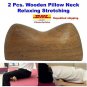 Wooden Pillow Massager Tool Reflexology Body Acupressure Handmade Thai Vintage
