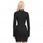 BLKD Drip BBC Only Collar Waist Hollow Hip Dress