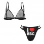 QOS I Love BBC Ruler Bikini swimsuit