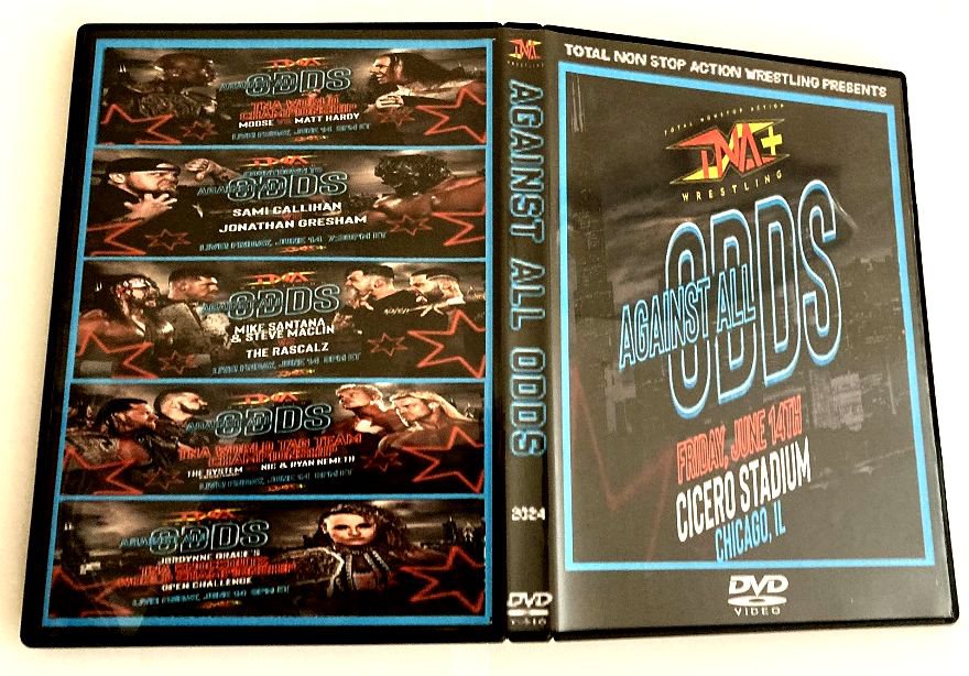 TNA Against All Odds 2024 DVD-R w/ Case Artwork