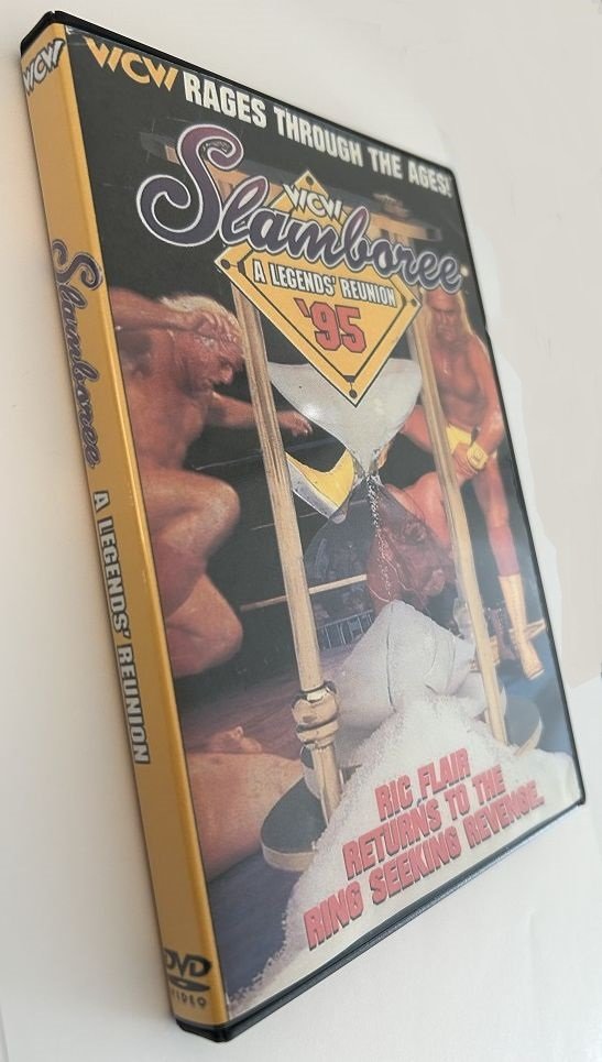 WCW SLAMBOREE 1995 DVD-R w/ Countdown Show
