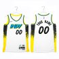 Unisex & Youth Pacers #00 Custom Name And Number White City Swingman Jersey