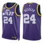Unisex & Youth Jazz #24 Walker Kessler Purple Classic Swingman Jersey