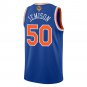 New York Knicks #50 Trey Jemison Blue Jersey-2026 Final