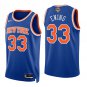 New York Knicks #33 Patrick Ewing Blue Jersey-2026 Final