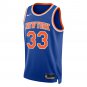 New York Knicks #33 Patrick Ewing Blue Jersey-2026 Final