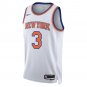 New York Knicks #3 Josh Hart White Jersey-2026 Final