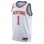 New York Knicks #1 Dillon Jones White Jersey-2026 Final