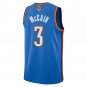 Oklahoma City Thunder #3 Jared McCain Blue Jersey-2026 Final