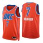 Oklahoma City Thunder #7 Chet Holmgren Orange Jersey-2026 Final