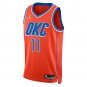 Oklahoma City Thunder #11 Isaiah Joe Orange Jersey-2026 Final