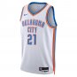 Oklahoma City Thunder #21 Aaron Wiggins White Jersey-2026 Final