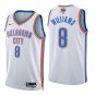 Oklahoma City Thunder #8 Jalen Williams White Jersey-2026 Final