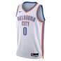 Oklahoma City Thunder #0 Russell Westbrook White Jersey-2026 Final