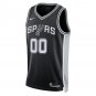 San Antonio Spurs #00 Custom Name And Number Black Jersey-2026 Final