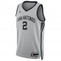 San Antonio Spurs #2 Dylan Harper Gray Jersey-2026 Final