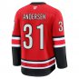 Carolina Hurricanes #31 Frederik Andersen Red 2026 Final Stitched Jersey