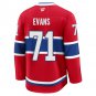 Montreal Canadiens #71 Jake Evans Red 2026 Final Stitched Jersey