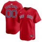 Boston Red Sox #00 Custom Name And Number Red Stitched Jersey