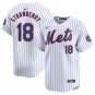New York Mets #18 Darryl Strawberry White Stitched Jersey