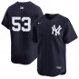 New York Yankees #53 David Bednar Navy Stitched Jersey