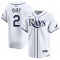 Tampa Bay Rays #2 Yandy Diaz White Stitched Jersey