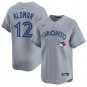 Toronto Blue Jays #12 Roberto Alomar Gray Stitched Jersey
