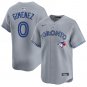 Toronto Blue Jays #0 Andres Gimenez Gray Stitched Jersey