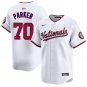 Washington Nationals #70 Mitchell Parker White Stitched Jersey