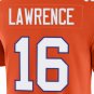 Clemson Tigers #16 Trevor Lawrence Orange Jersey-Stitched