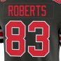 Ohio State Buckeyes #83 Nate Roberts Black Jersey-Stitched