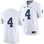 Penn State Nittany Lions #4 Brett Eskildsen White Jersey-Stitched No Name