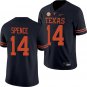 Texas Longhorns #14 Brad Spence Black Jersey-Stitched